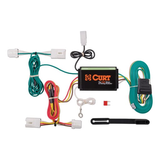 Curt Custom Wiring Harness, 4-Way Flat Output, Select Nissan Murano - 55571