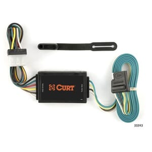 Curt Custom Wiring Connector, 4-Way Flat Output, Select Mazda CX-7 - 55593