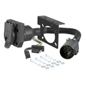 Curt Dual-Output 7 & 4-Way Connector (Plugs into USCAR) - 55774