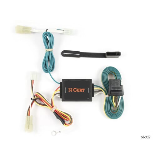 Curt Custom Wiring Harness, 4-Way Flat Output, Select Suzuki Grand Vitara, SX4 - 56002