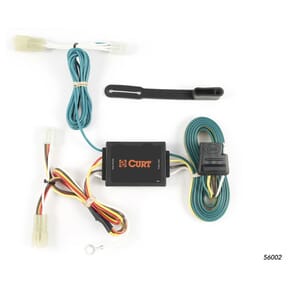 Curt Custom Wiring Harness, 4-Way Flat Output, Select Suzuki Grand Vitara, SX4 - 56002