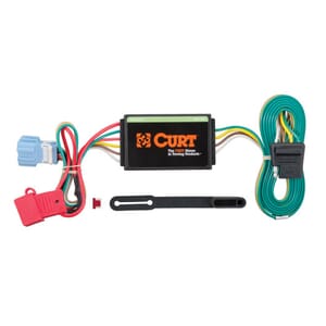 Curt Custom Wiring Connector, 4-Way Flat, Select Honda Accord Crosstour, Acura RDX - 56008