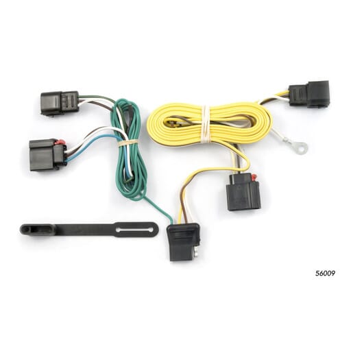 Curt Custom Wiring Harness, 4-Way Flat Output, Select Jeep Grand Cherokee - 56009