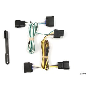 Curt Custom Wiring, 4-Way Flat Output, Select Chevrolet Corvette, Ford Focus, Ranger - 56014
