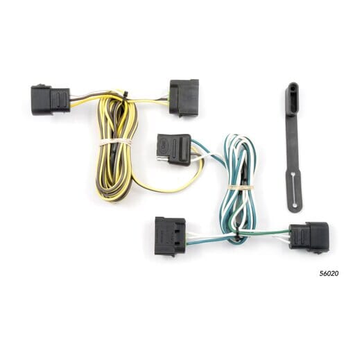 Curt Custom Wiring, 4-Way Flat Output, Select Ford E-150, E-250, E-350 Super Duty - 56020