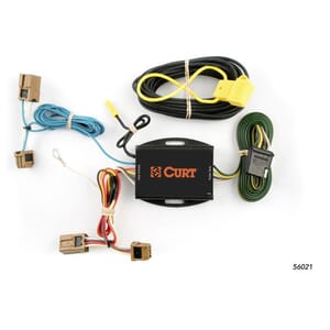 Curt Custom Wiring Harness, 4-Way Flat Output, Select Nissan Versa - 56021