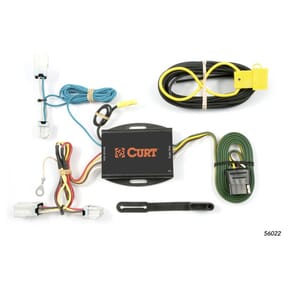 Curt Custom Wiring Harness, 4-Way Flat Output, Select Nissan Altima, Maxima, Sentra - 56022