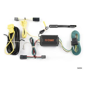 Curt Custom Wiring Harness, 4-Way Flat Output, Select Saturn Vue, Chevrolet Captiva - 56026