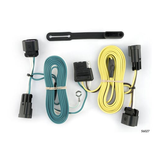 Curt Custom Wiring, 4-Way Flat, Select Buick Enclave, Chevrolet Malibu, Traverse - 56027