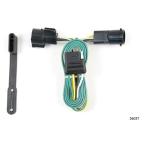 Curt Custom Wiring Harness, 4-Way Flat Output, Select Ford F-150 - 56031