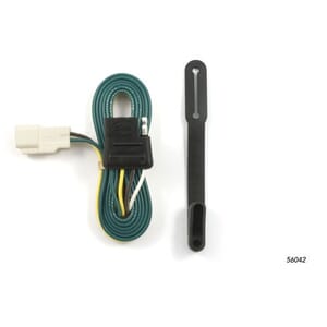 Curt Custom 4-Flat, Select Toyota Highlander, OEM Tow Package Required - 56042