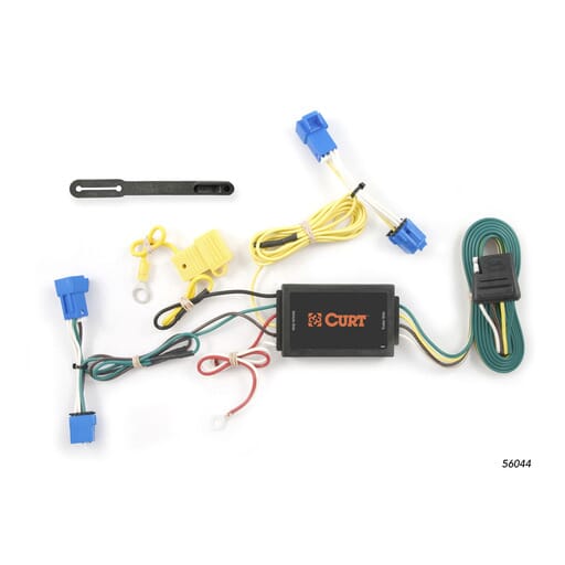 Curt Custom Wiring Harness, 4-Way Flat Output, Select Cadillac CTS Sedan, Coupe - 56044