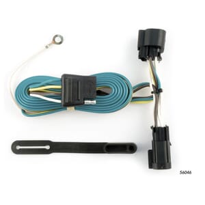 Curt Custom Wiring Harness, 4-Way Flat Output, Select Chevrolet Impala - 56046