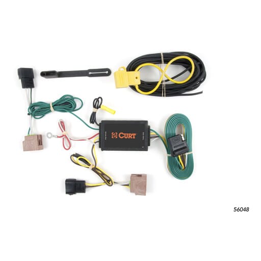 Curt Custom Wiring Harness, 4-Way Flat Output, Select Ford Fusion - 56048