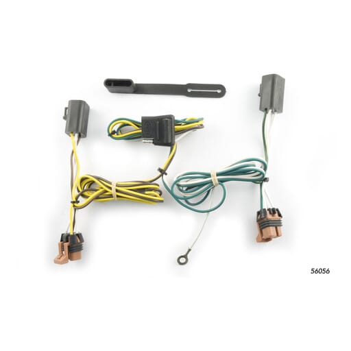Curt Custom Wiring Harness, 4-Way Flat Output, Select GMC Acadia - 56056