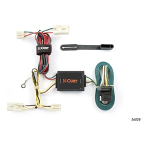 Curt Custom Wiring Harness, 4-Way Flat Output, Select Kia Amanti, Optima Sedan - 56058