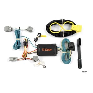 Curt Custom Wiring, 4-Way Flat Output, Select Lincoln MKS, Ford Fiesta Hatchback - 56064