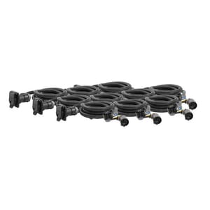 Curt 7' Custom Wiring Extension Harnesses (Adds 7-Way RV Blade to Truck Bed, 10-Pack) - 56070010