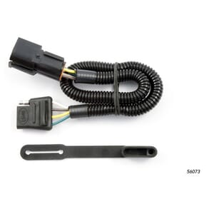 Curt Custom 4-Flat, Select Ford Freestar, Mercury Monterey, OEM Tow Package Required - 56073