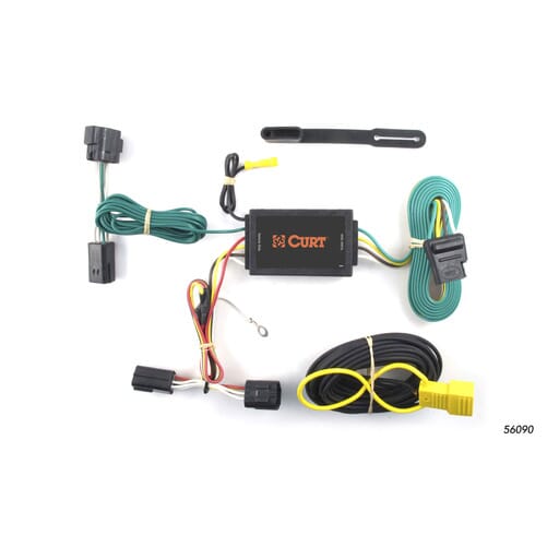 Curt Custom Wiring Harness, 4-Way Flat Output, Select Ford Transit Connect - 56090