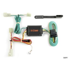 Curt Custom Wiring Harness, 4-Way Flat Output, Select Subaru Legacy sedan - 56091