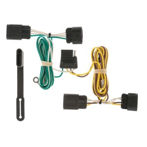 Curt Custom Wiring Harness, 4-Way Flat Output, Select Chevrolet Equinox, GMC Terrain - 56094