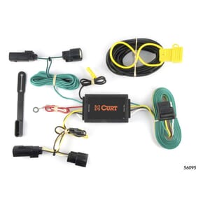 Curt Custom Wiring Harness, 4-Way Flat Output, Select Lincoln MKT - 56095