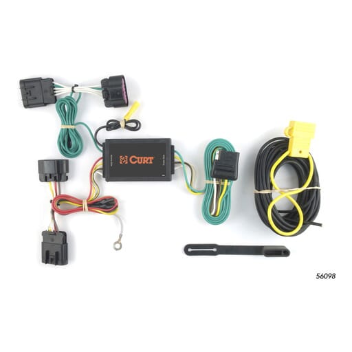 Curt Custom Wiring Harness, 4-Way Flat Output, Select Buick LaCrosse - 56098