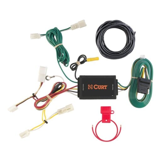 Curt Custom Wiring Harness, 4-Way Flat Output, Select Toyota Sienna - 56106