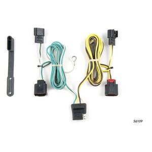 Curt Custom Wiring Harness, 4-Way Flat, Select Dodge Journey without LED Lights - 56109