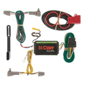 Curt Custom Wiring Harness, 4-Way Flat Output, Select Subaru Impreza Hatchback - 56111