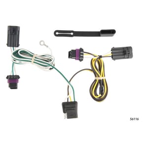 Curt Custom Wiring Harness, 4-Way Flat Output, Select Chevrolet Impala - 56116