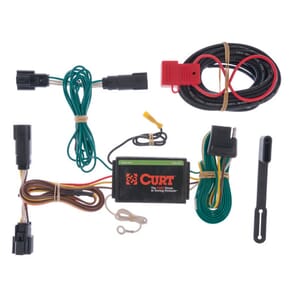 Curt Custom Wiring Harness, 4-Way Flat Output, Select Ford Edge - 56120