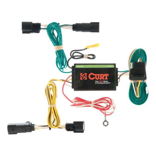 Curt Custom Wiring Harness, 4-Way Flat Output, Select Lincoln MKX - 56121