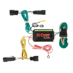 Curt Custom Wiring Harness, 4-Way Flat Output, Select Lincoln MKX - 56121