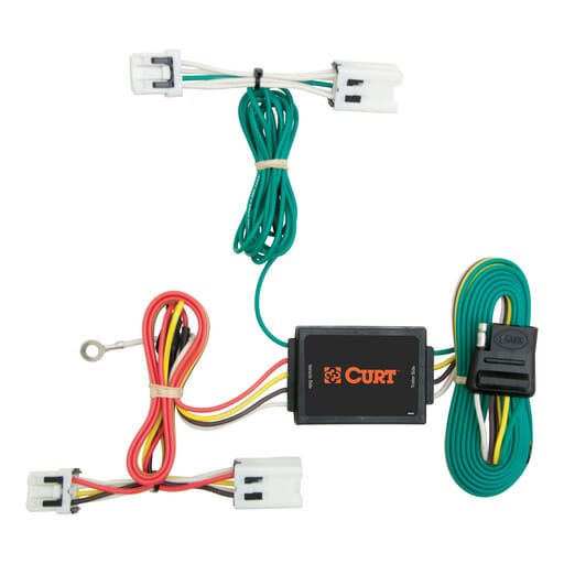 Curt Custom Wiring Harness, 4-Way Flat Output, Select Nissan Juke - 56124