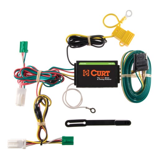 Curt Custom Wiring Harness, 4-Way Flat Output, Select Dodge Charger - 56135