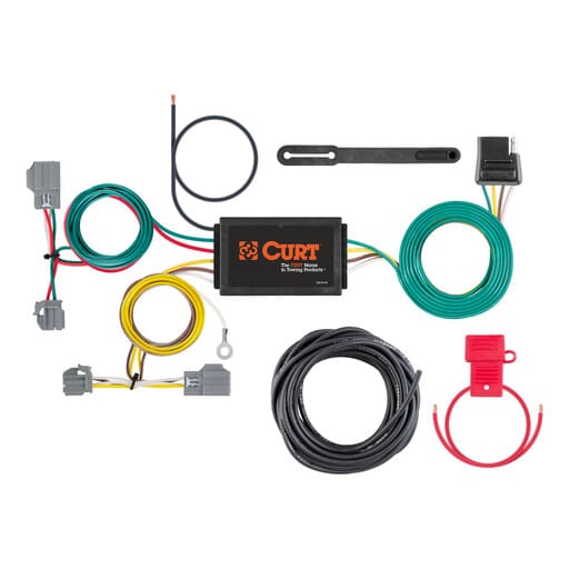 Curt Custom Wiring Harness, 4-Way Flat Output, Select Ford Focus Sedan - 56138