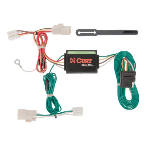 Curt Custom Wiring Harness, 4-Way Flat Output, Select Hyundai Accent Sedan - 56149