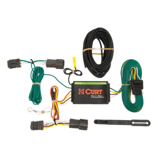 Curt Custom Wiring Harness, 4-Way Flat Output, Select Hyundai Veloster - 56153