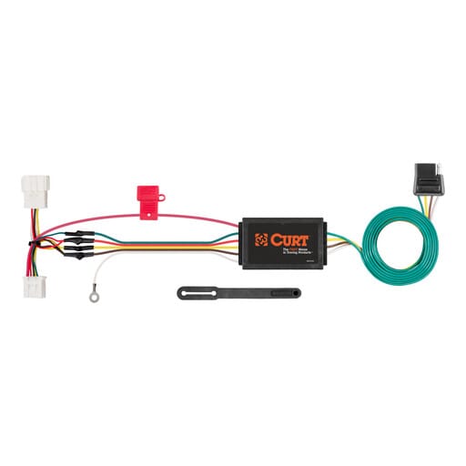 Curt Custom Wiring Harness, 4-Way Flat Output, Select Honda CR-V - 56158