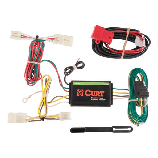 Curt Custom Wiring Harness, 4-Way Flat Output, Select Toyota RAV4 - 56165