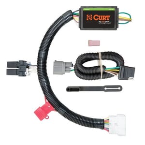 Curt Custom Wiring Connector, 4-Way Flat Output, Select Honda Pilot - 56170