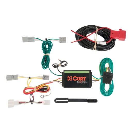Curt Custom Wiring, 4-Way Flat Output, Select Honda Accord with LED Taillights - 56173