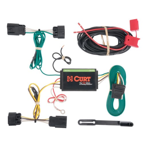 Curt Custom Wiring Harness, 4-Way Flat Output, Select Dodge Dart - 56179