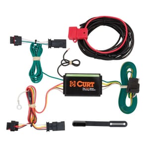 Curt Custom Wiring Harness, 4-Way Flat Output, Select Chevrolet Traverse - 56181