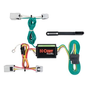 Curt Custom Wiring Harness, 4-Way Flat Output, Select Nissan Versa Note - 56206