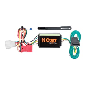 Curt Custom Wiring Connector, 4-Way Flat Output, Select Honda Crosstour - 56215