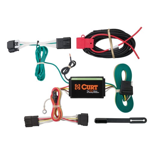 Curt Custom Wiring Harness, 4-Way Flat Output, Select Buick Encore - 56216