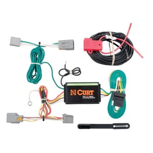 Curt Custom Wiring Harness, 4-Way Flat Output, Select Ford Transit Connect - 56218